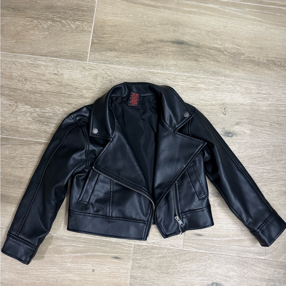 Rachel Zoe Classic Black Leather Jacket